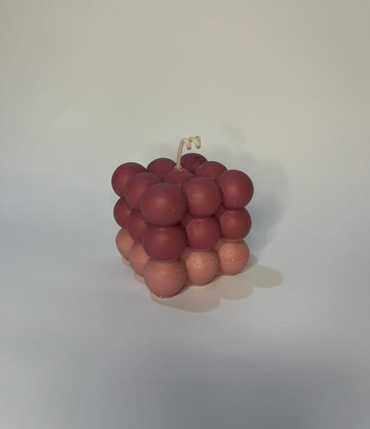 Bubble Cube Candle