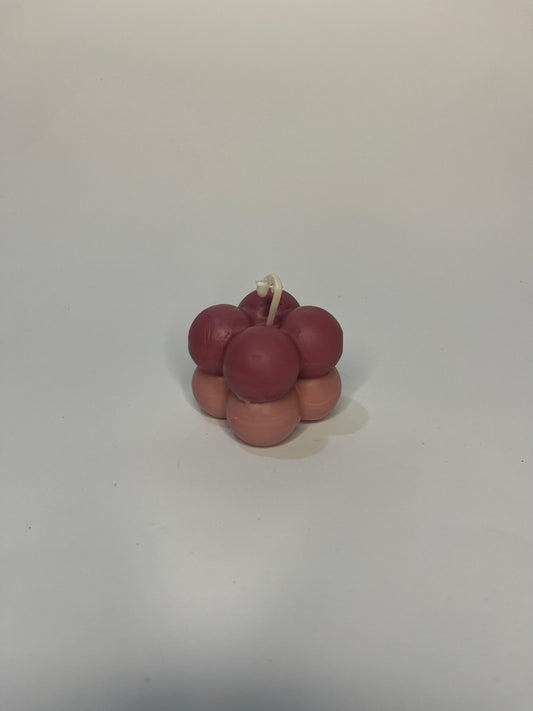 Mini Bubble Cube Candle