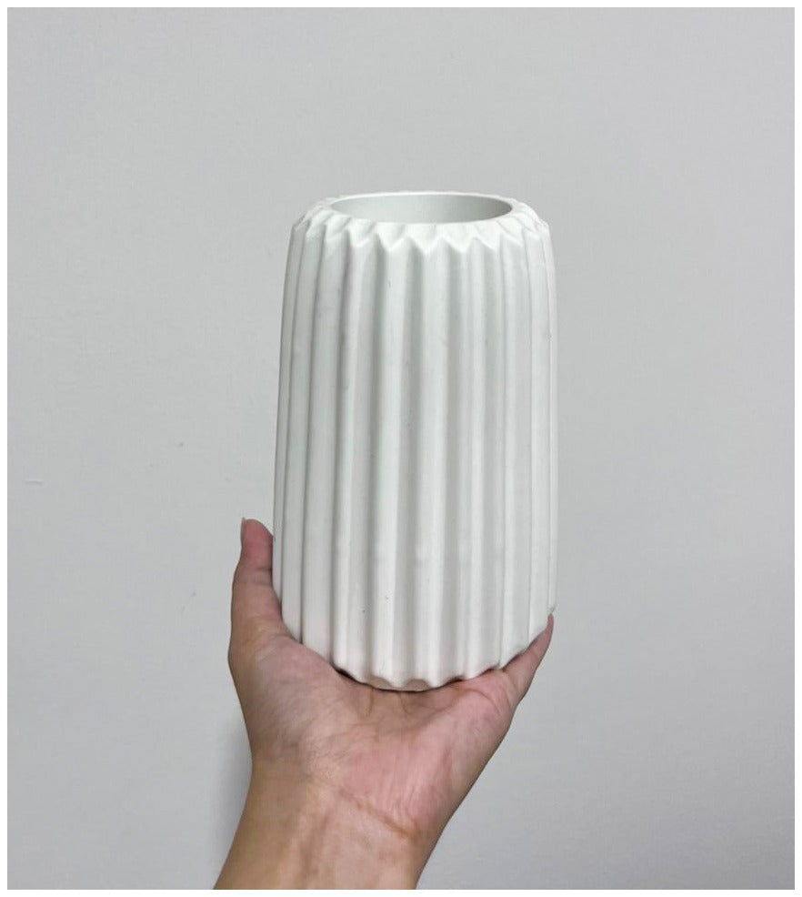 Ivory Column Vase