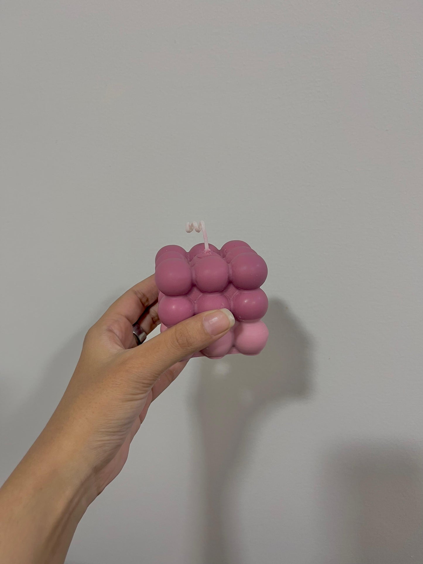 Bubble Cube Candle