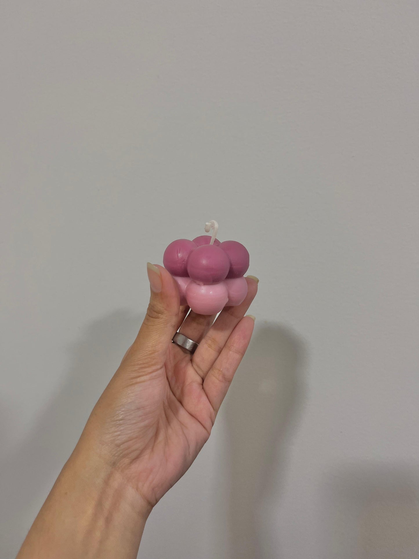 Mini Bubble Cube Candle