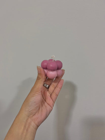 Mini Bubble Cube Candle